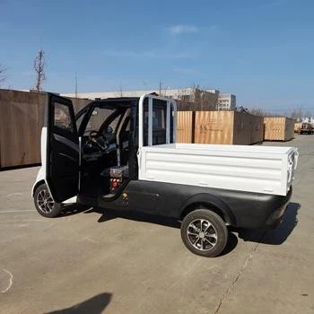 Two Seats Electric Utility Cars With EU EEC Certification Low Speed Mini Pickup Trucks Adults Made in China Two Seats Electric Utility Cars With EU EEC Certification Low Speed Mini Pickup Trucks Adults Made in China